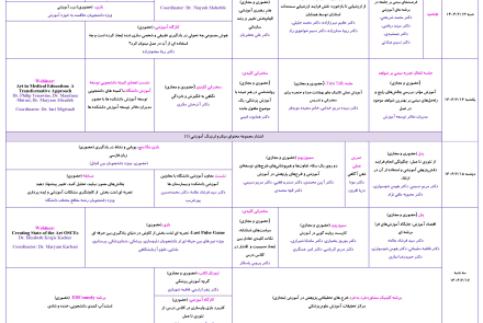 کنگره هفته آموزش دانشگاه تهران